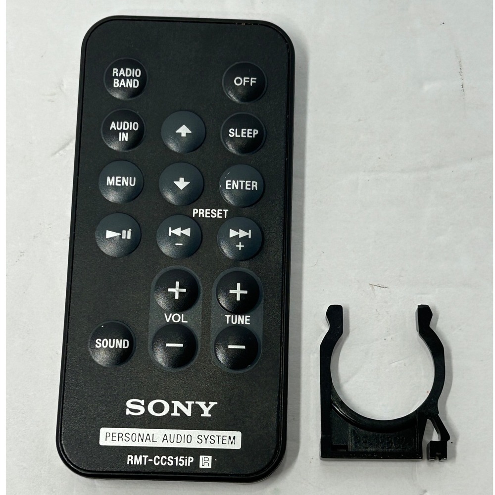 Sony‎ Personal Audio System Remote Control RMT-CCS15iP Replacement OEM - Picture 7 of 9